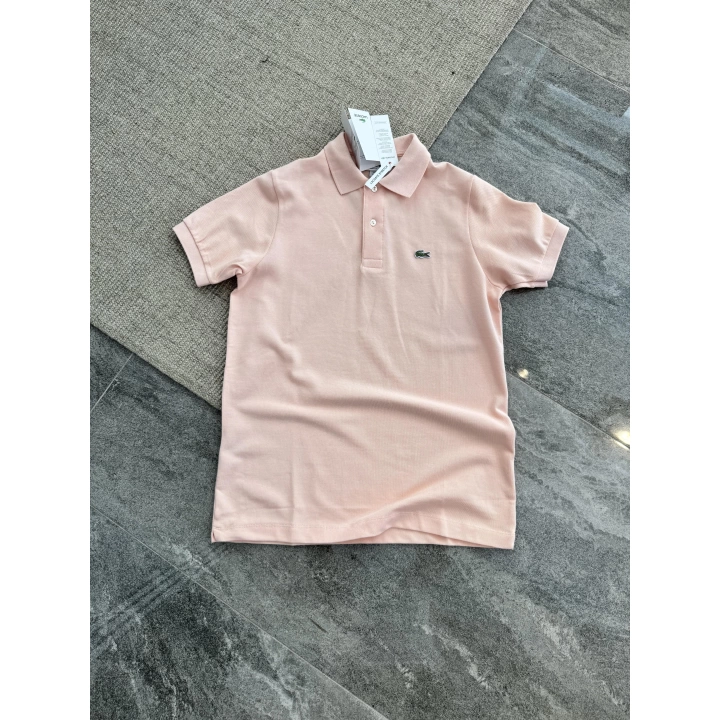 Lacoste Pembe Polo Yaka