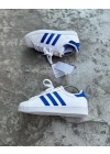 Adidas Süperstar Beyaz- Mavi