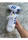 Adidas Süperstar Beyaz- Mavi