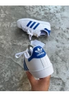 Adidas Süperstar Beyaz- Mavi