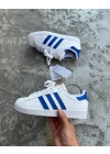 Adidas Süperstar Beyaz- Mavi