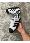 Adidas Süperstar Beyaz-Siyah Çizgi Siyah Taban