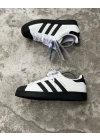 Adidas Süperstar Beyaz-Siyah Çizgi Siyah Taban