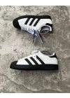 Adidas Süperstar Beyaz-Siyah Çizgi Siyah Taban