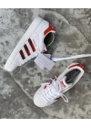 Adidas Süperstar Kırmızı-Simli-Sulu