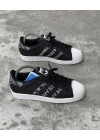 Adidas Süperstar Siyah-Boyalı