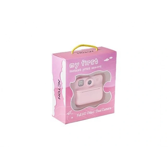 ACTON Instant Print Kamera (Pembe)