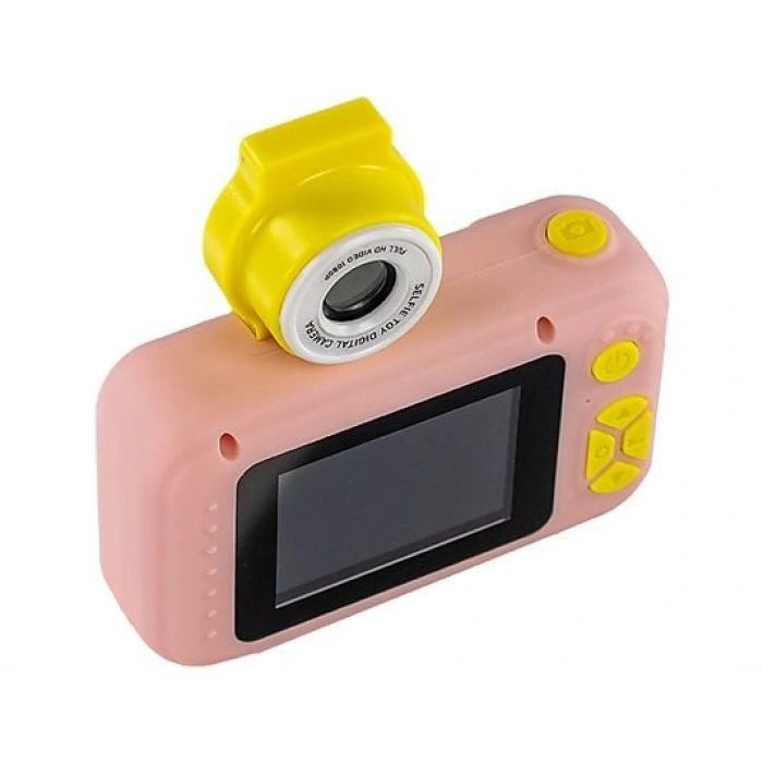 ACTON Kids Selfie Digital Kamera (Pembe)