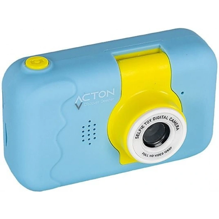 ACTON Kids Selfie Digital Kamera (Mavi)