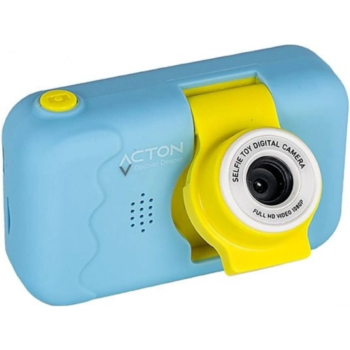 ACTON Kids Selfie Digital Kamera (Mavi)