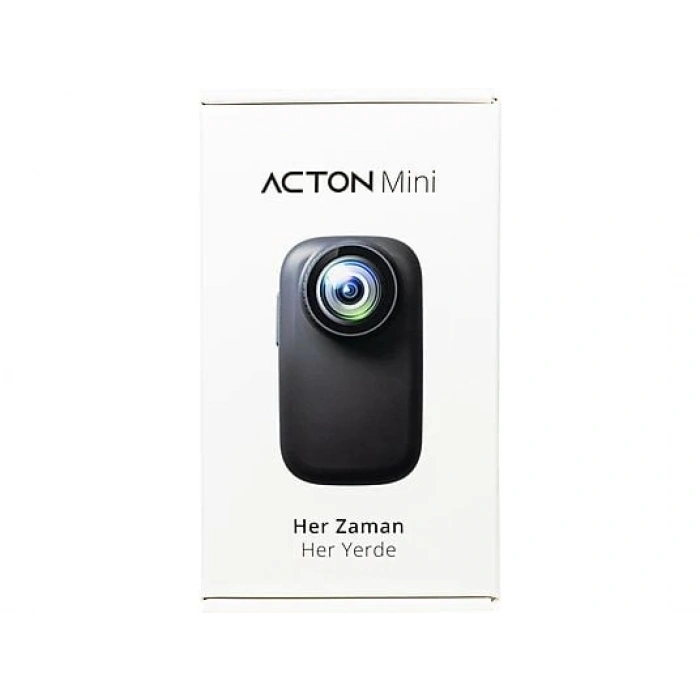 ACTON Mini 4K WiFi Aksiyon Kamera Beyaz