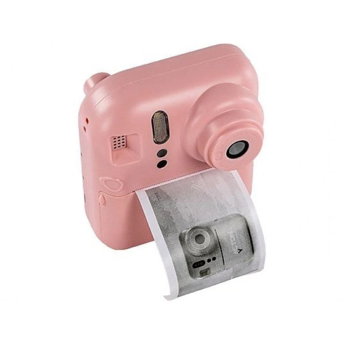 ACTON Şipşak Kağıt Baskılı Dijital Çocuk Fotoğraf Makinesi Pembe