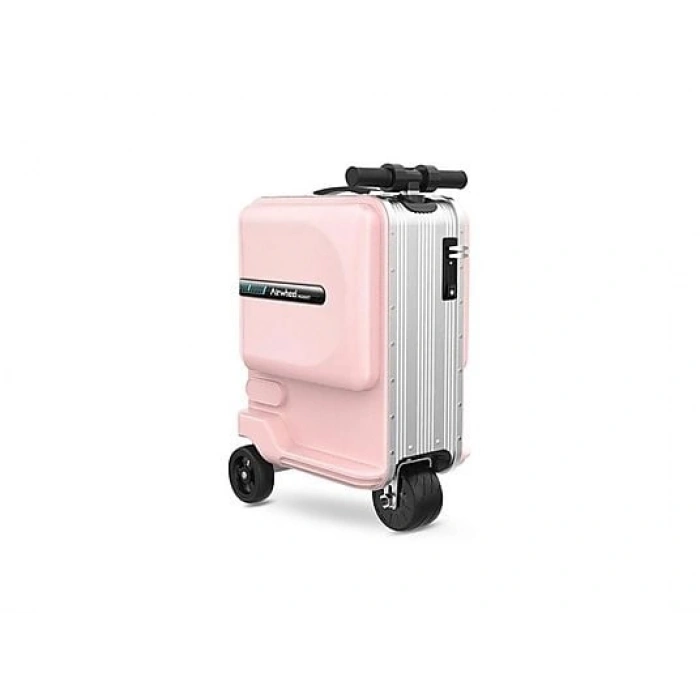 AIRWHEEL SE3MiniT Elektrikli Binilebilir ABS Scooter Valiz Pembe