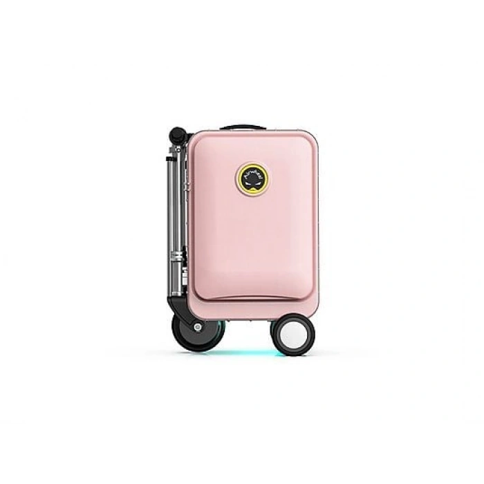 AIRWHEEL SE3SL Elektrikli Binilebilir PC ve ABS Scooter Valiz Pembe
