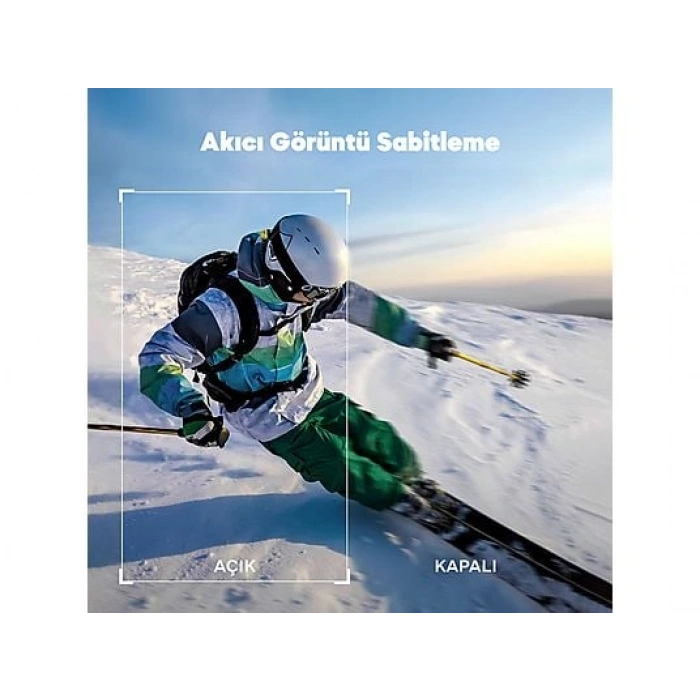 AKASO Brave 7 4K/30FPS 20MP, App Kontrollü, IPX8, Wi-Fi Dual Screen Aksiyon Kamera ve Aksesuar Seti