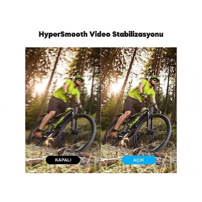 AKASO V50 Elite 4K/60FPS 20MP Wi-Fi Aksiyon Kamera ve Aksesuar Seti Siyah