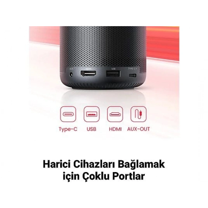 ANKER Nebula Capsule 3 Akıllı Taşınabilir Projeksiyon Cihazı Siyah