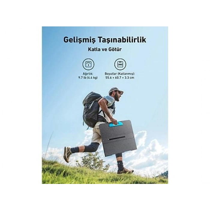 ANKER Solix PS100 100W Taşınabilir Güneş Paneli