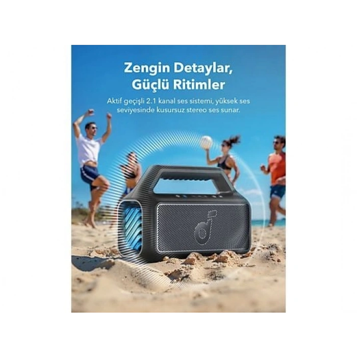 ANKER Soundcore Boom 2 80W Hoparlör Siyah
