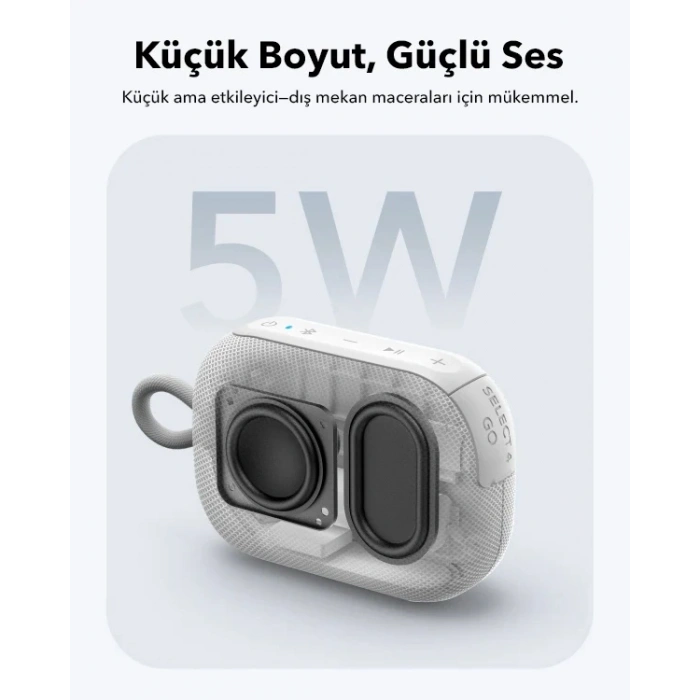 ANKER Soundcore Select 4 Go Bluetooth Hoparlör Beyaz