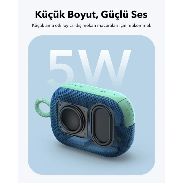 ANKER Soundcore Select 4 Go Bluetooth Hoparlör Mavi