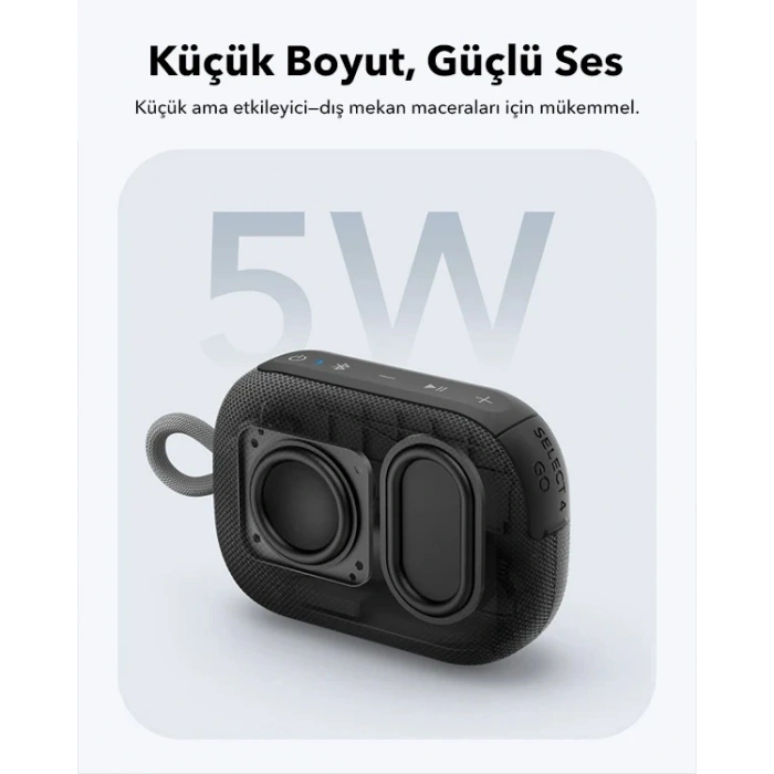 ANKER Soundcore Select 4 Go Bluetooth Hoparlör Siyah