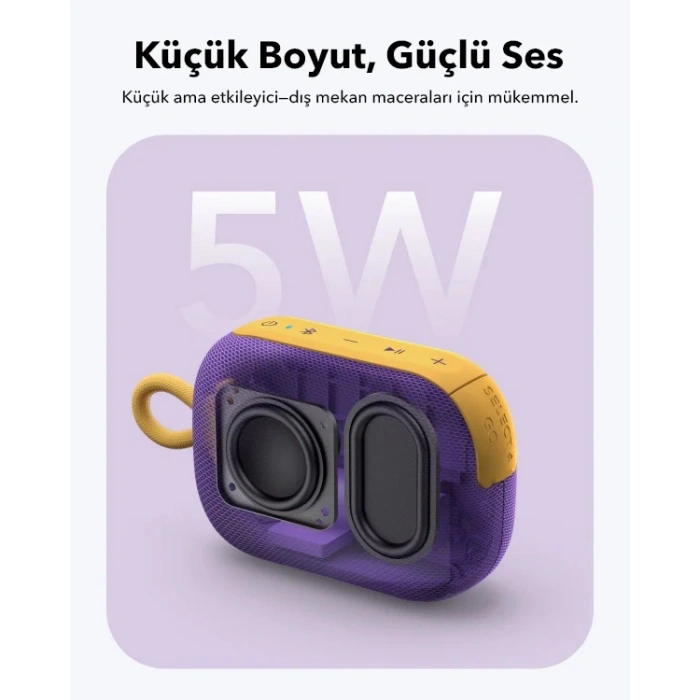 ANKER Soundcore Select 4 Go Mor Bluetooth Hoparlör Sarı