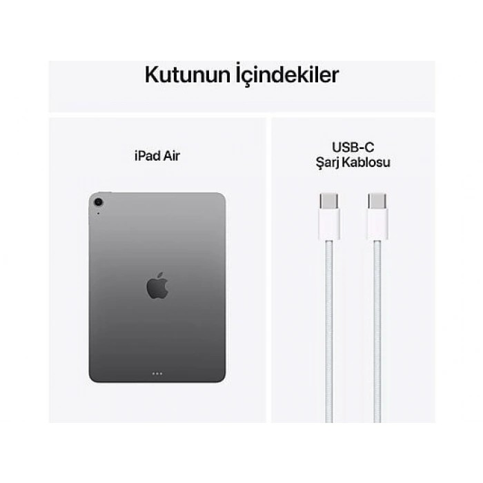 APPLE 11 inç iPad Air M3 Wi-Fi 1 TB Tablet Uzay Grisi (MCAH4TU/A)