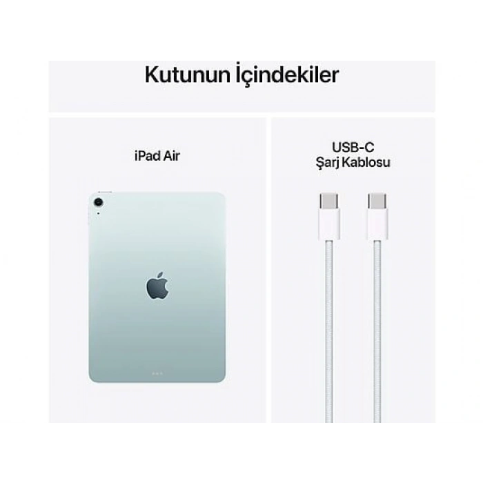 APPLE 11 inç iPad Air M3 Wi-Fi 256 GB Tablet Mavi (MCA34TU/A)