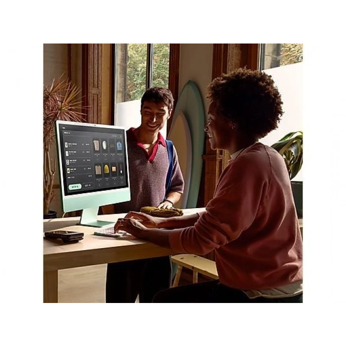 APPLE 24-inch iMac with Retina 4.5K display: Apple M4 chip with 10‑core CPU and 10‑core GPU, 16GB, 512GB SSD - Gümüş