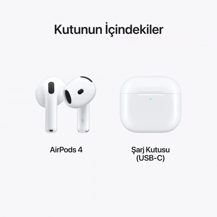APPLE Airpods 4 Bluetooth Kulak İçi Kulaklık MXP63TU/A