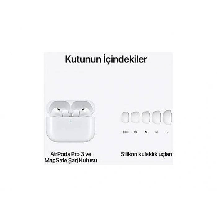APPLE Airpods Pro 3 Bluetooth Kulak İçi Kulaklık MFHP4TU/A