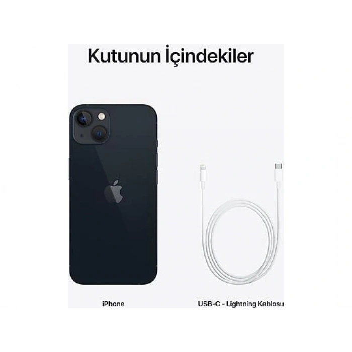 APPLE iPhone 13 128 GB Akıllı Telefon Midnight MLPF3TU/A