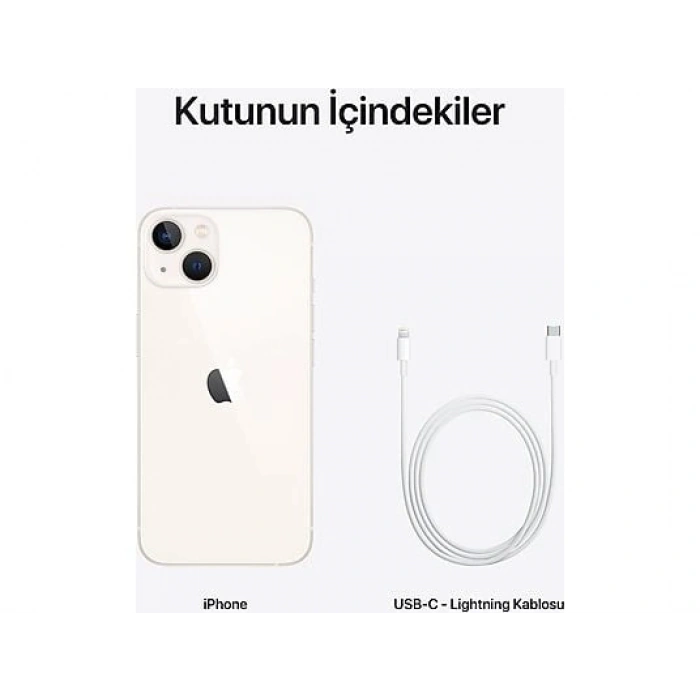 APPLE iPhone 13 128 GB Akıllı Telefon Starlight MLPG3TU/A