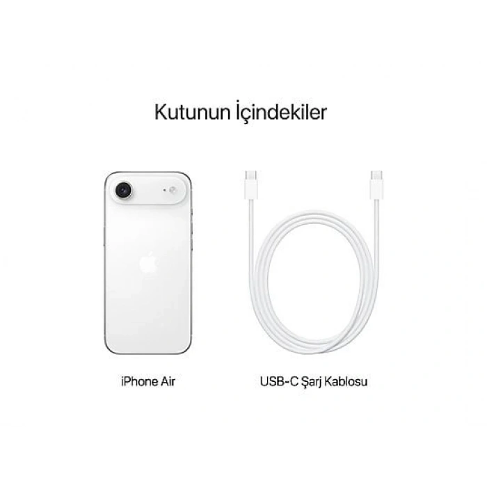 APPLE iPhone Air 512GB Akıllı Telefon Pamuk Beyazı MG2T4TU/A