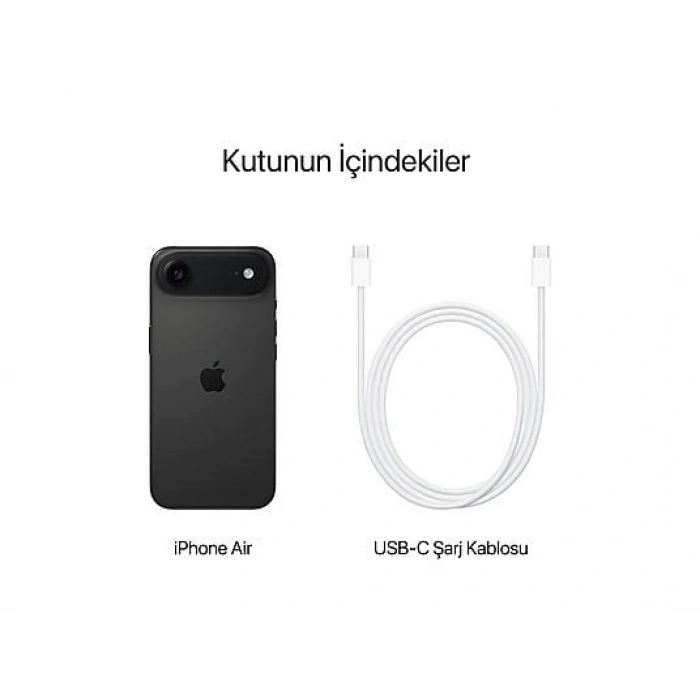 APPLE iPhone Air 512GB Akıllı Telefon Uzay Siyahı MG2Q4TU/A