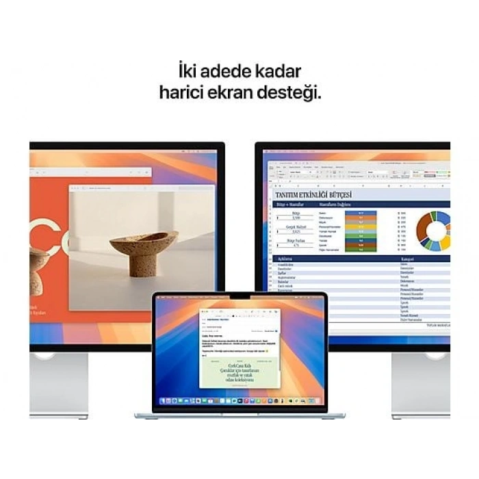 APPLE MacBook Air/Apple M4 İşlemci (10 Çekirdek CPU-10 Çekirdek GPU)/24GB RAM/512GB SSD/13.6/Starlight MC6A4TU/A