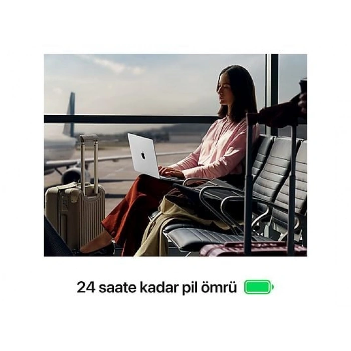 APPLE Macbook Pro/ Apple M5 işlemci/ (10 ÇekirdekCPU-10 çekirdek GPU)/ 16GB Ram/ 512GB SSD/ 14.2/ Silver MDE44TU/A