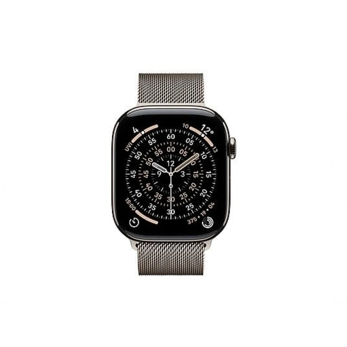 APPLE MF8P4TU/A  Watch Series 11 GPS + Cellular 42mm Natural Titanium Case with Natural Milanese Loop