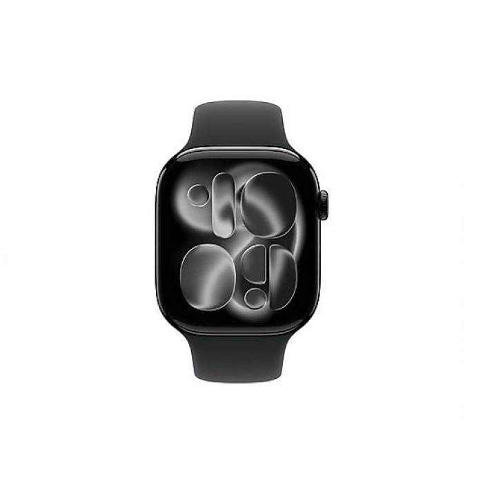 APPLE MFC24TU/A  Watch Series 11 GPS + Cellular 46mm Jet Black Aluminium Case with Black Sport Band - S/M