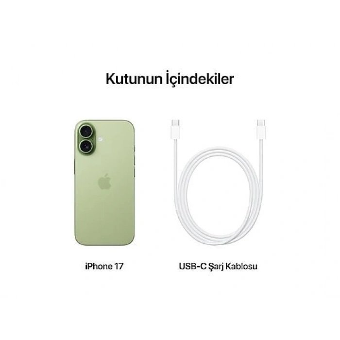 APPLE MG6V4TU/A iPhone 17 512GB Akıllı Telefon Adaçayı