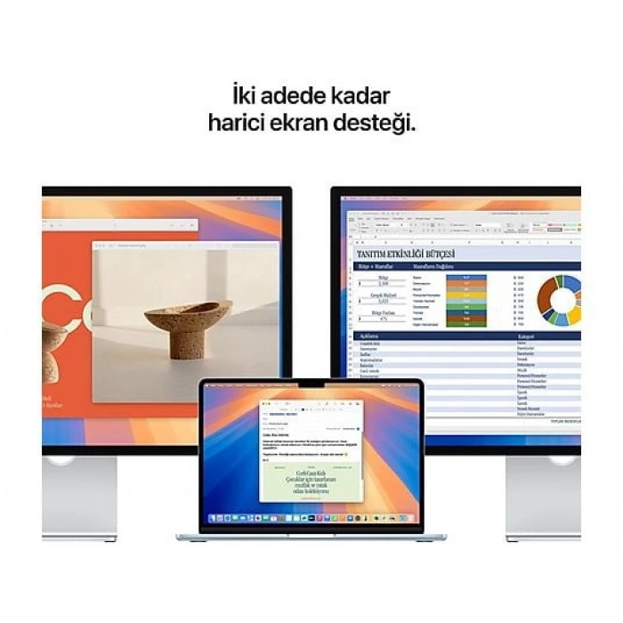 APPLE MW133TU/A/MacBook Air/Apple M4 İşlemci (10 Çekirdek CPU-10 Çekirdek GPU)/16GB RAM/512GB SSD/13.6/ Gece Yarısı