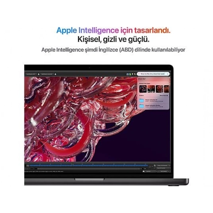 APPLE MW2U3TU/A/Macbook Pro/Apple M4 İşlemci/10 Çekirdek CPU-10 Çekirdek GPU/16GB RAM/512GB SSD/14.2/Uzay Siyahı