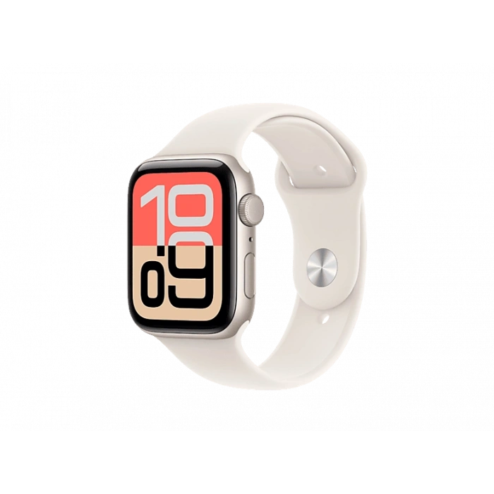 APPLE Watch SE 3 GPS 44mm Starlight Aluminium Case with Starlight Sport Band - S/M MEHG4TU/A