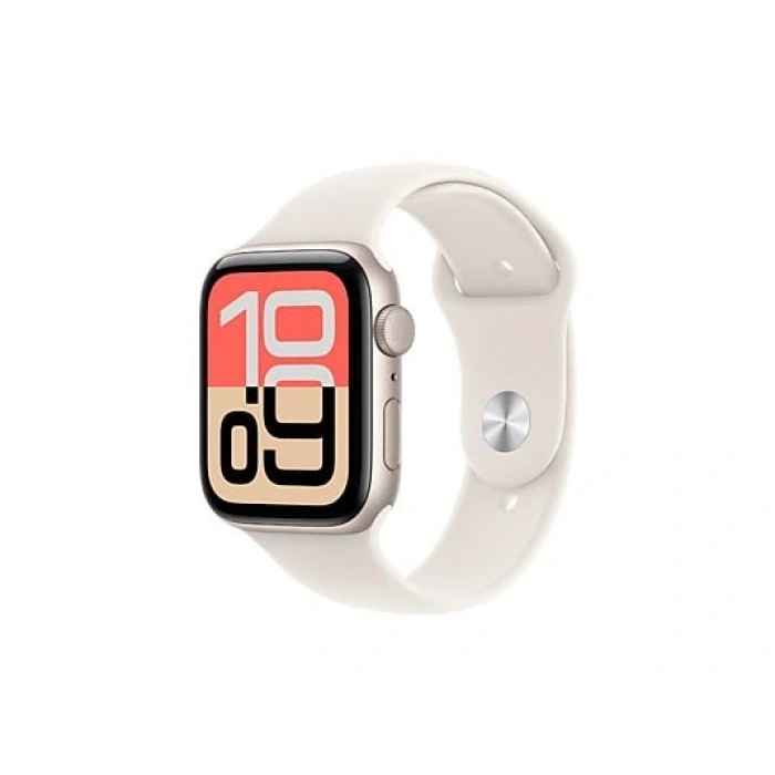 APPLE Watch SE 3 GPS 44mm Starlight Aluminium Case with Starlight Sport Band - S/M MEHG4TU/A