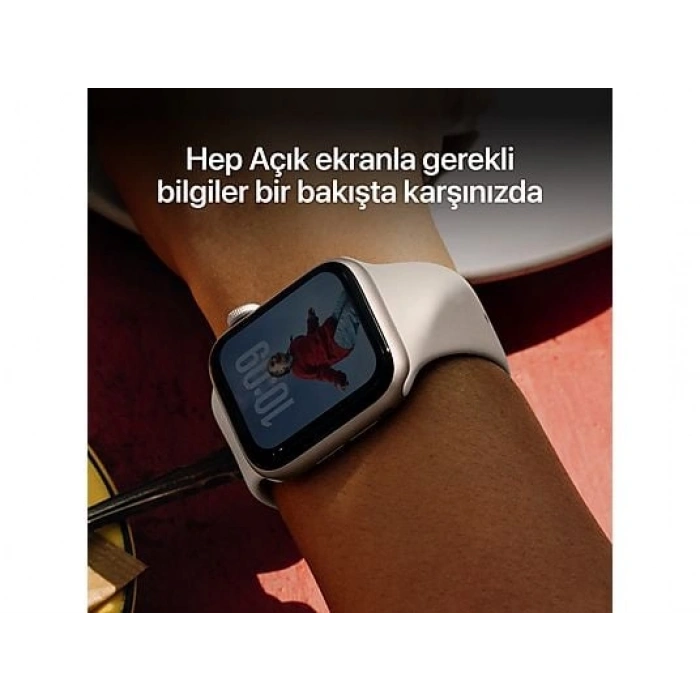 APPLE Watch SE 3 GPS 44mm Starlight Aluminium Case with Starlight Sport Band - S/M MEHG4TU/A