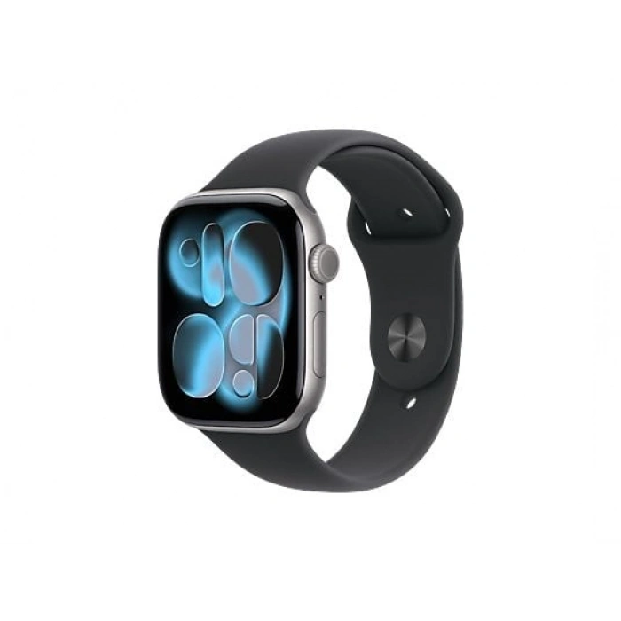 APPLE Watch Series 11 GPS 46mm Space Grey Aluminium Case with Black Sport Band - M/L MEV44TU/A