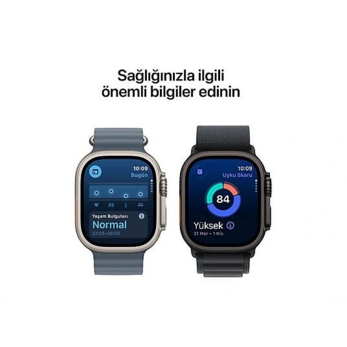 APPLE Watch Ultra 3 GPS + Cellular 49mm Black Titanium Case with Black/Charcoal Trail Loop - S/M   MF1D4TU/A