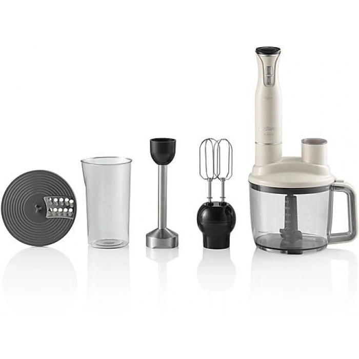 ARZUM AR1142 Blanco Multi Blender Seti Beyaz