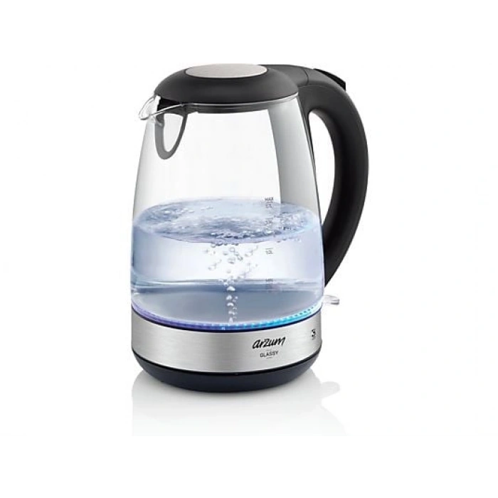 ARZUM AR3071 Glassy Su Isıtıcı Şeffaf